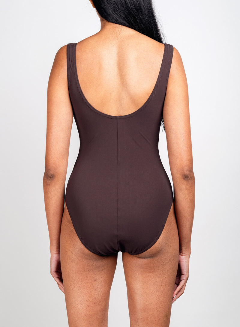 Karla Colletto Billie V-Neck Underwire One Piece