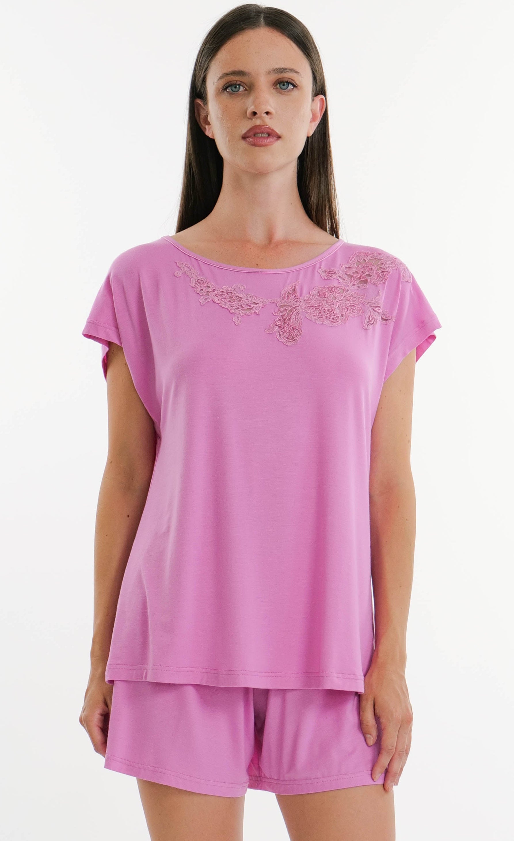 Verdiani Cap Sleeve Short PJ Set