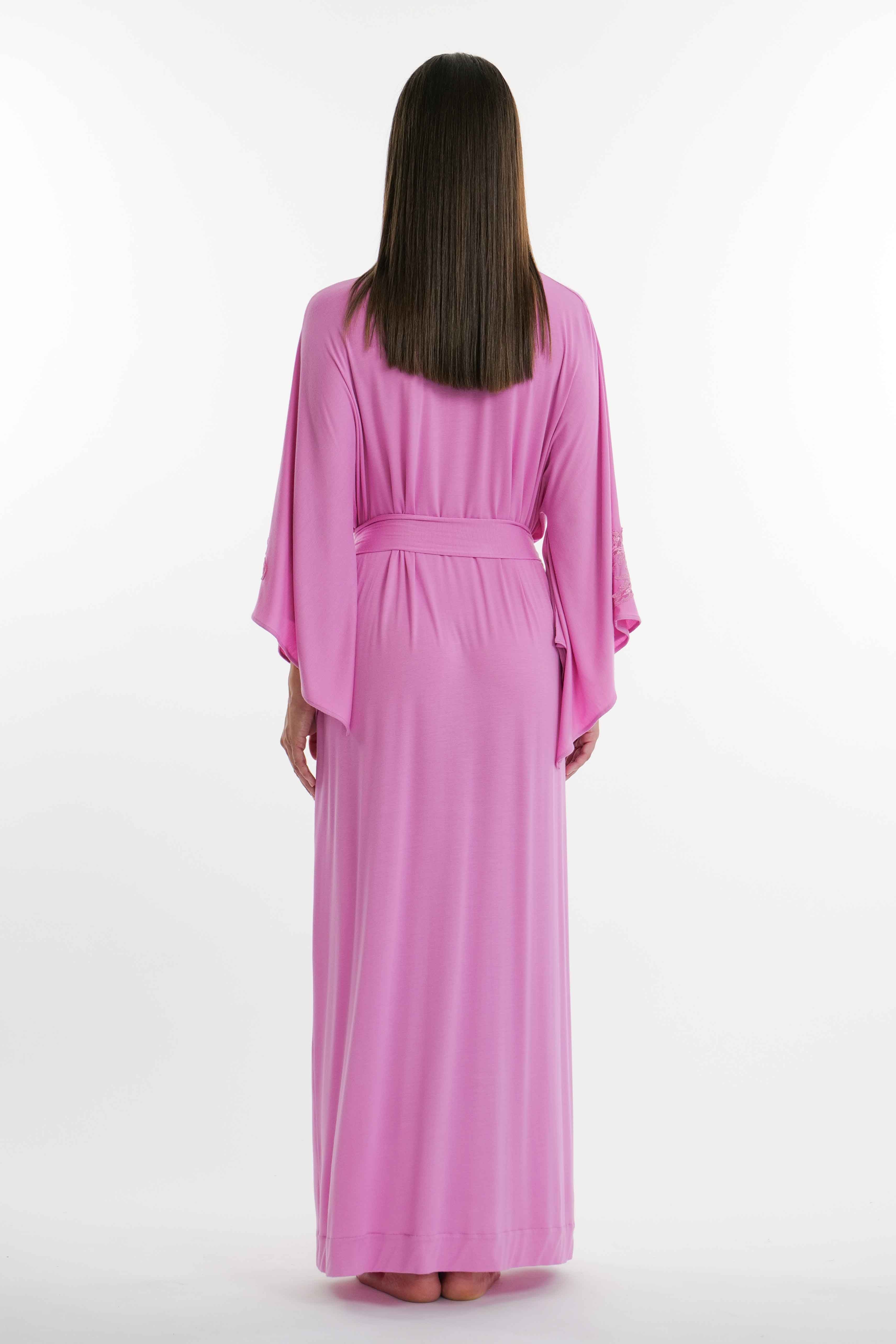 Verdiani Long Wrap Belted Robe