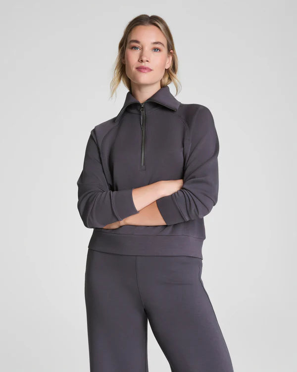 Spanx AirEssentials Half Zip Top