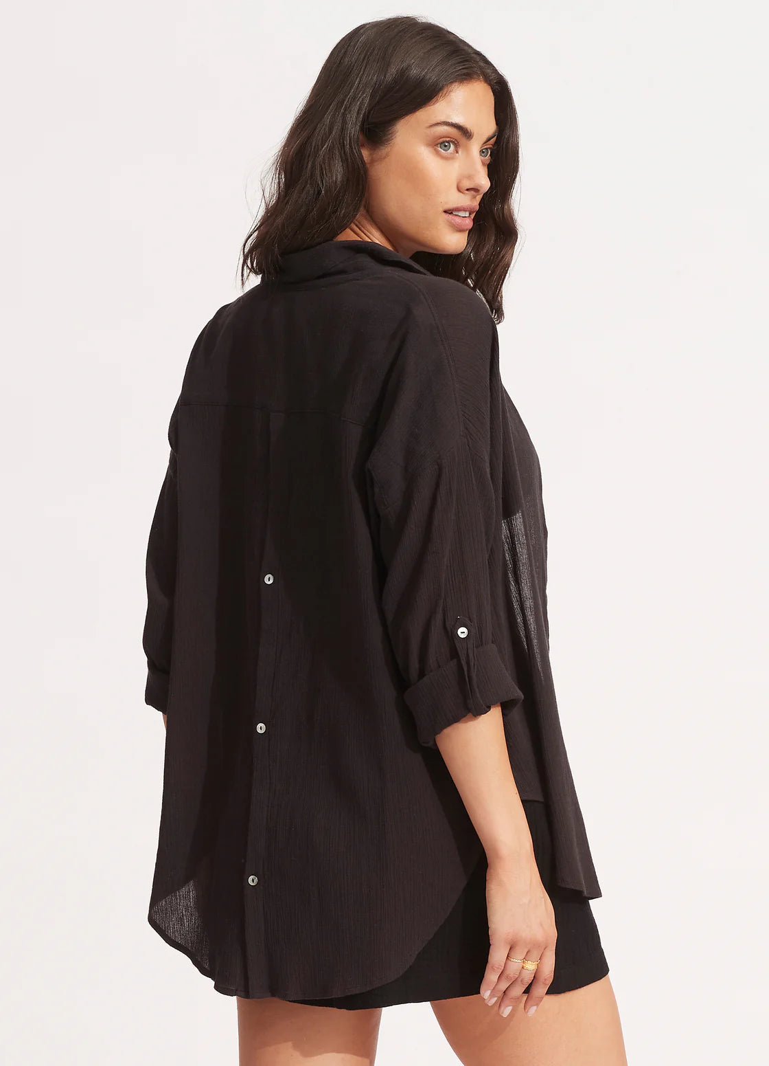 Seafolly Beach Edit Classic Beach Shirt