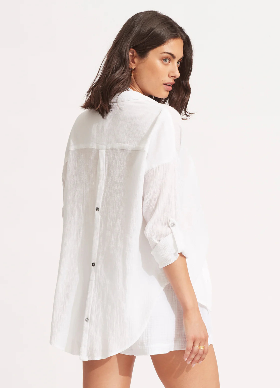 Seafolly Beach Edit Classic Beach Shirt
