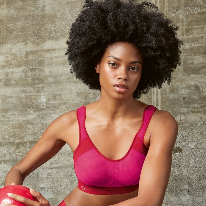 Anita Extreme Control Sports Bra in Candy Red