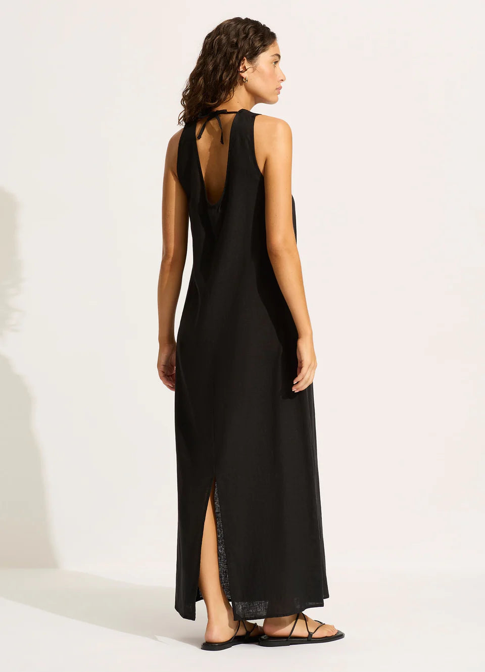 Seafolly Palermo Keyhole Front Maxi Dress