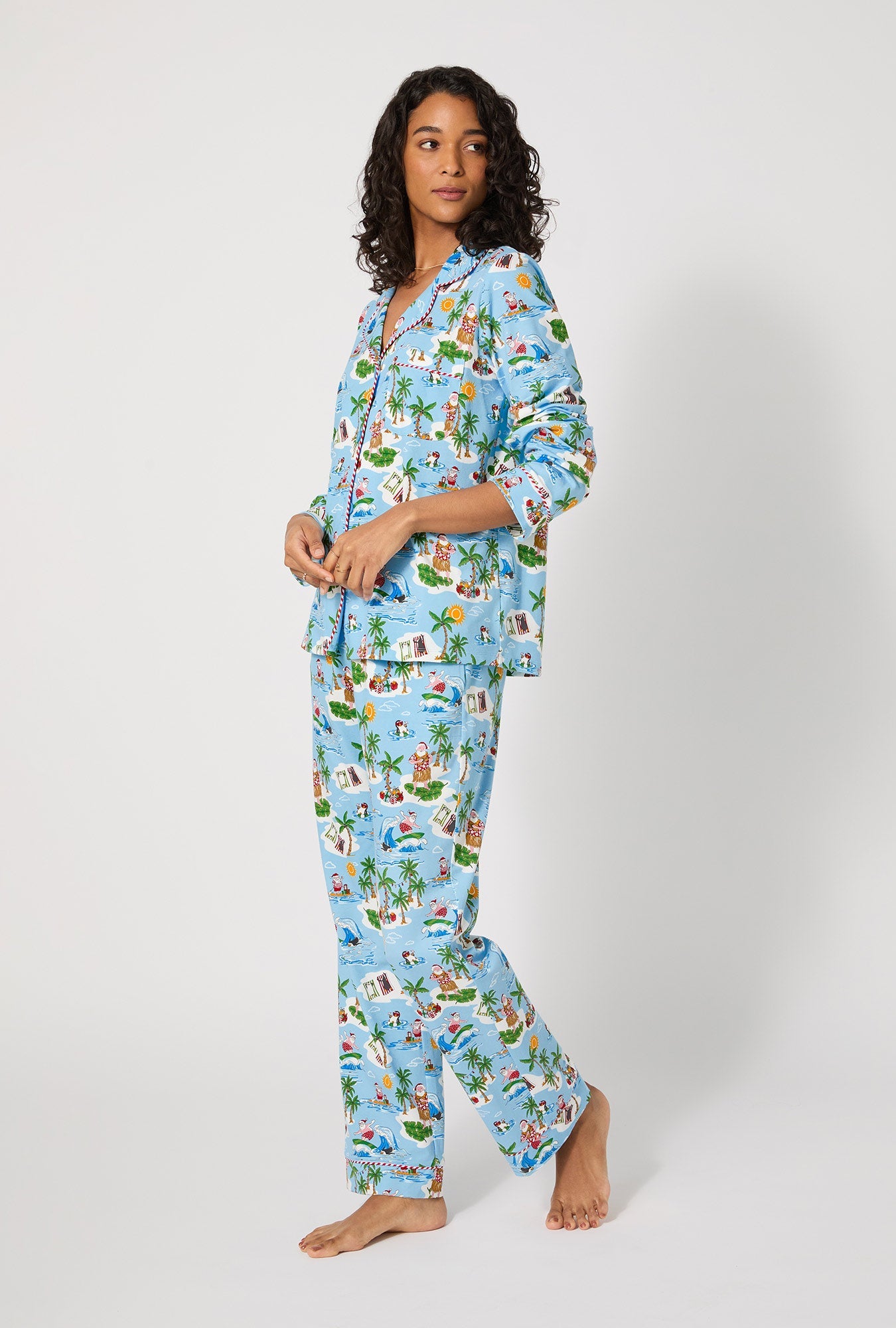 Bed Head L/S Holiday Classic Stretch Jersey PJ Set