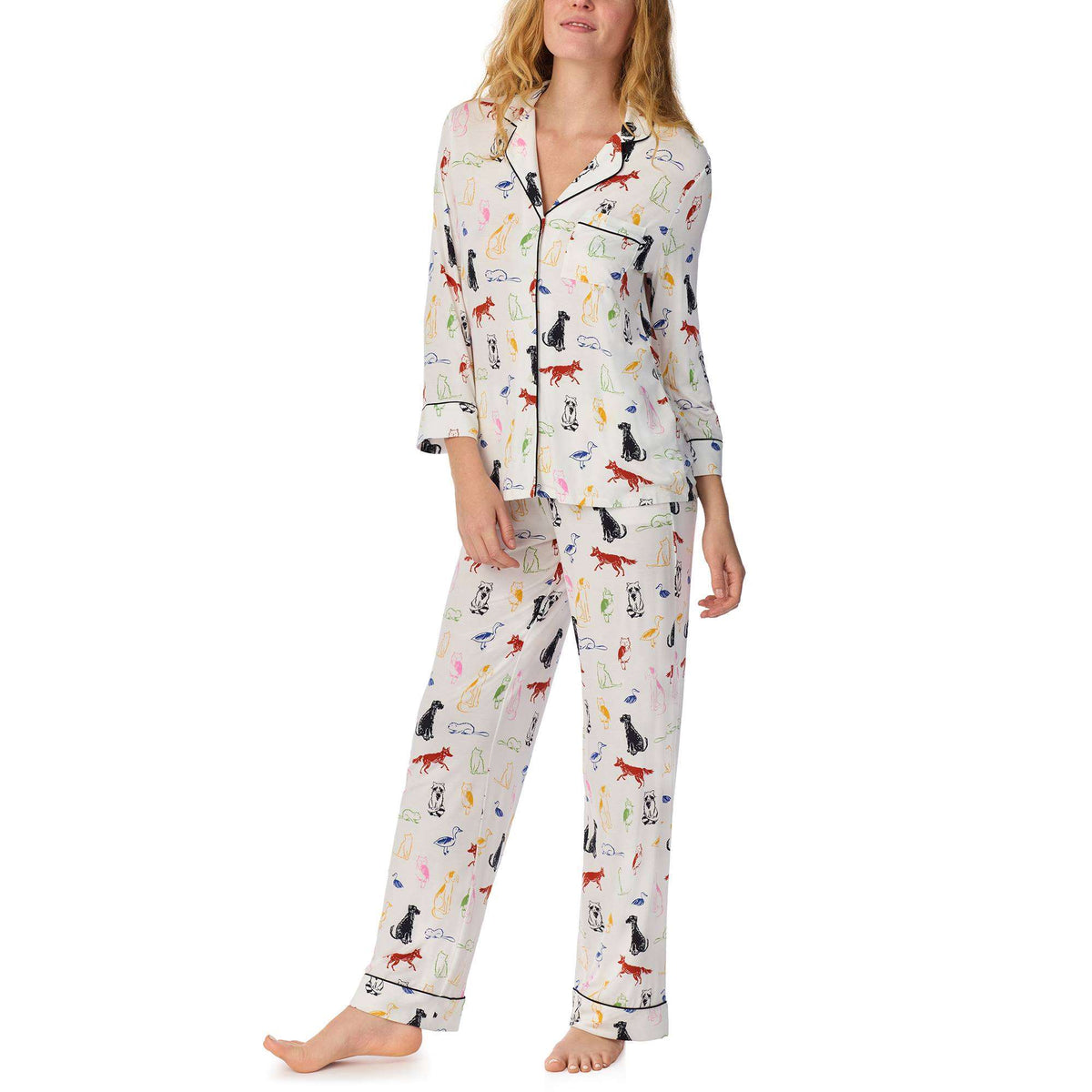 Kate Spade 3/4/S Long PJ Set