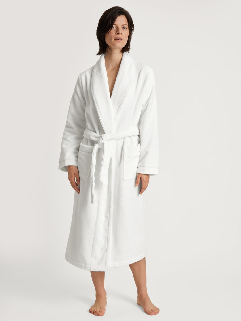Calida After Shower terry cloth bathrobe with shawl collar