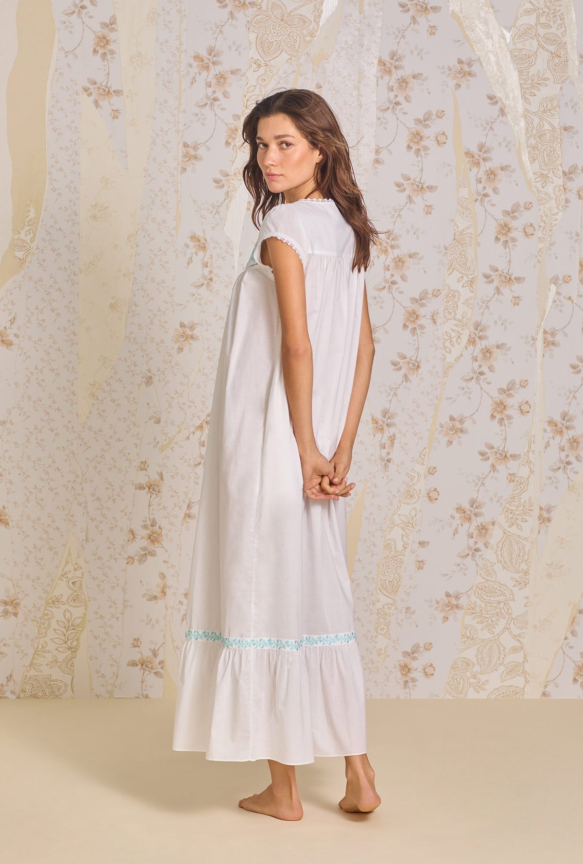 Relaxed fit for all-night comfort nightgown