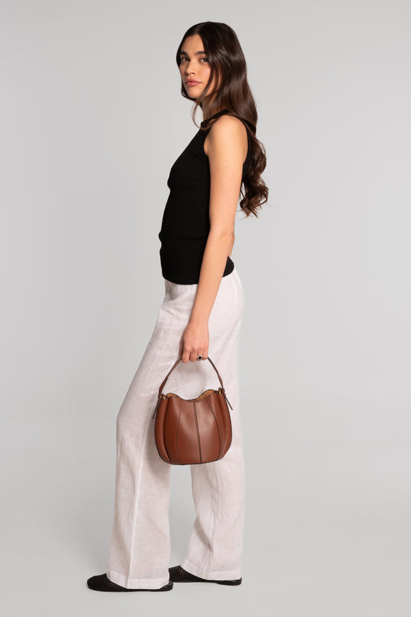 Egyptian cotton cutout tank