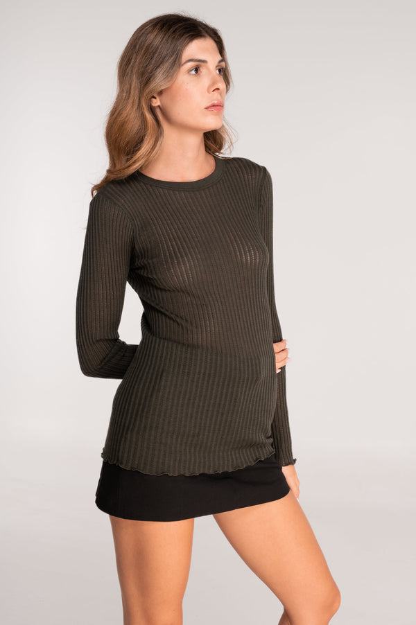 Oscalito Long sleeves round neck shirt