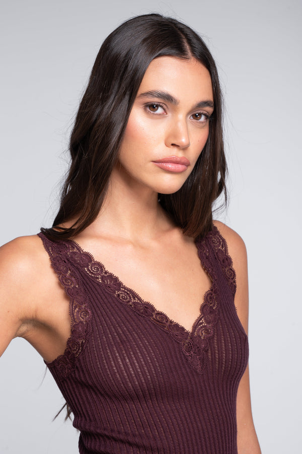 Oscalito Lana Seta V-Neck Camisole