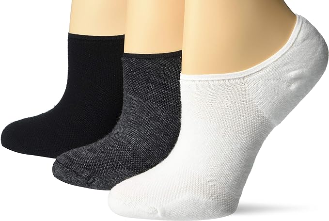 Hue Eco Sport Cushion No Show 3 Pair Pack