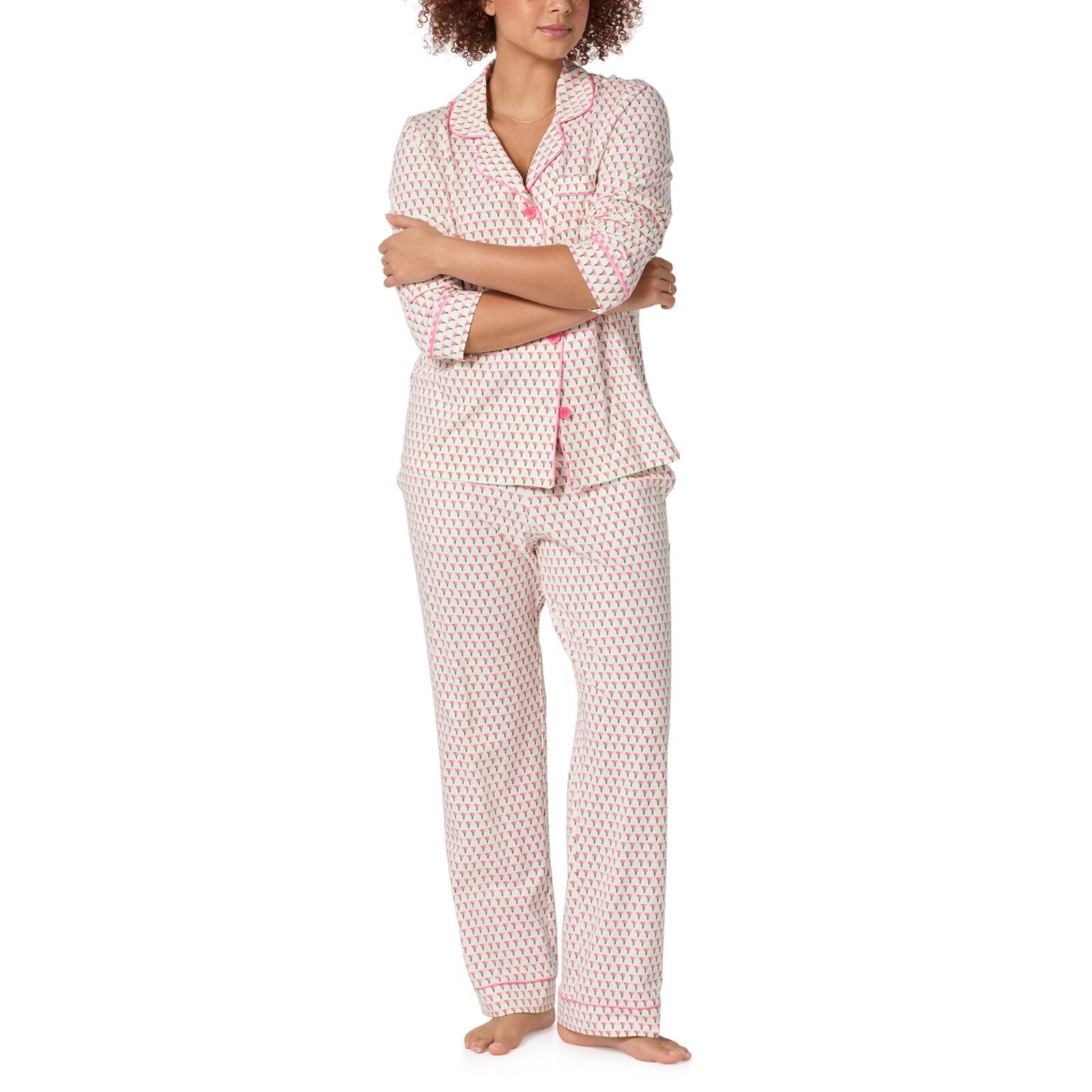 Bed Head Blossom Geo L/S Classic PJ Set
