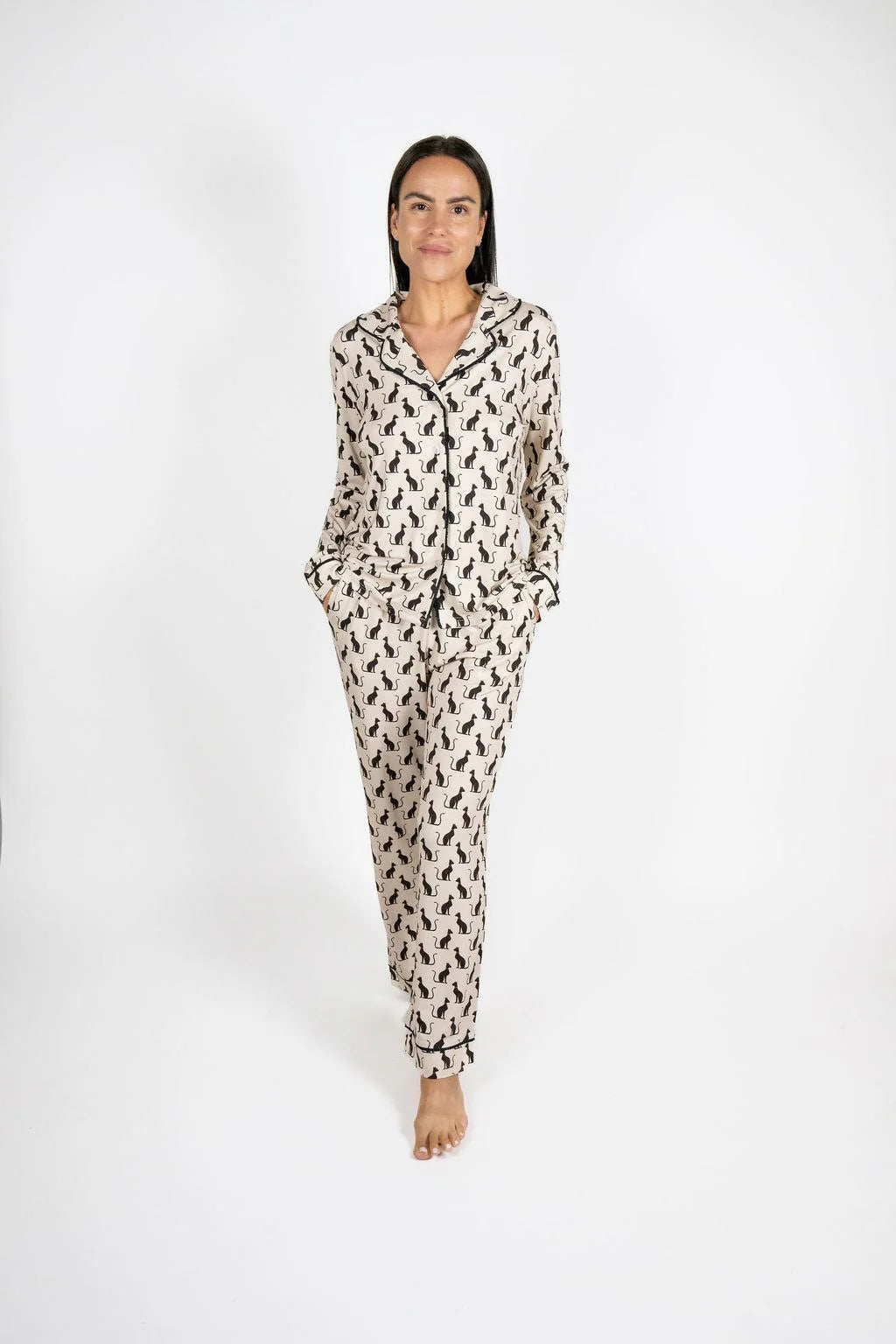 Aspen Dream Grace Printed Long PJ Set