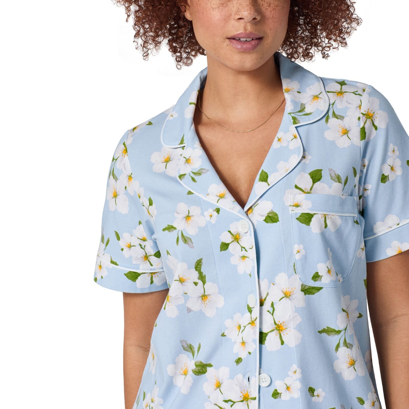 Bed Head Magnolia Breeze S/S Cropped PJ Set