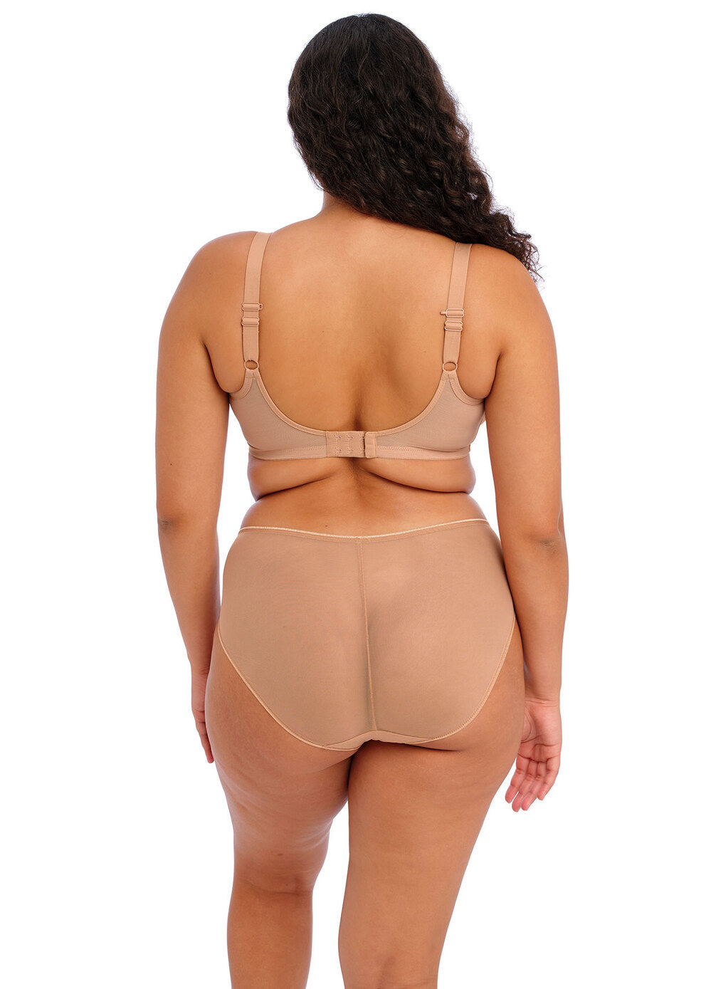 Elomi Cafe Au Lait plunge bra with 3-part cups
