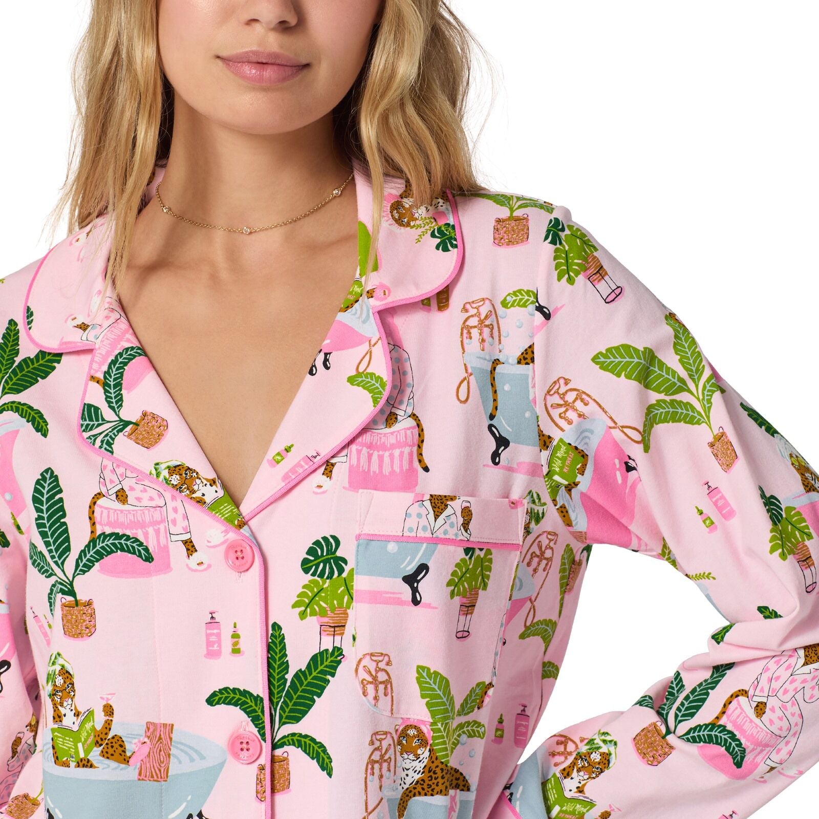 Bed Head Blossom Geo L/S Classic PJ Set