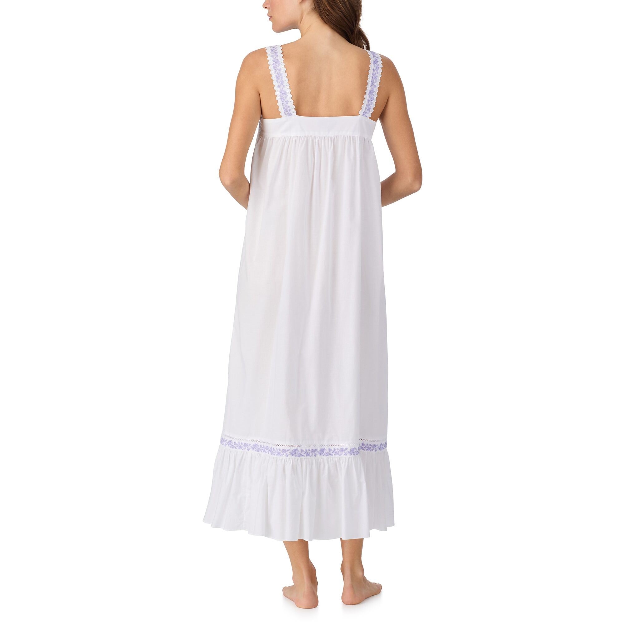 Eileen West Cotton Lawn S/L Long Modern Gown