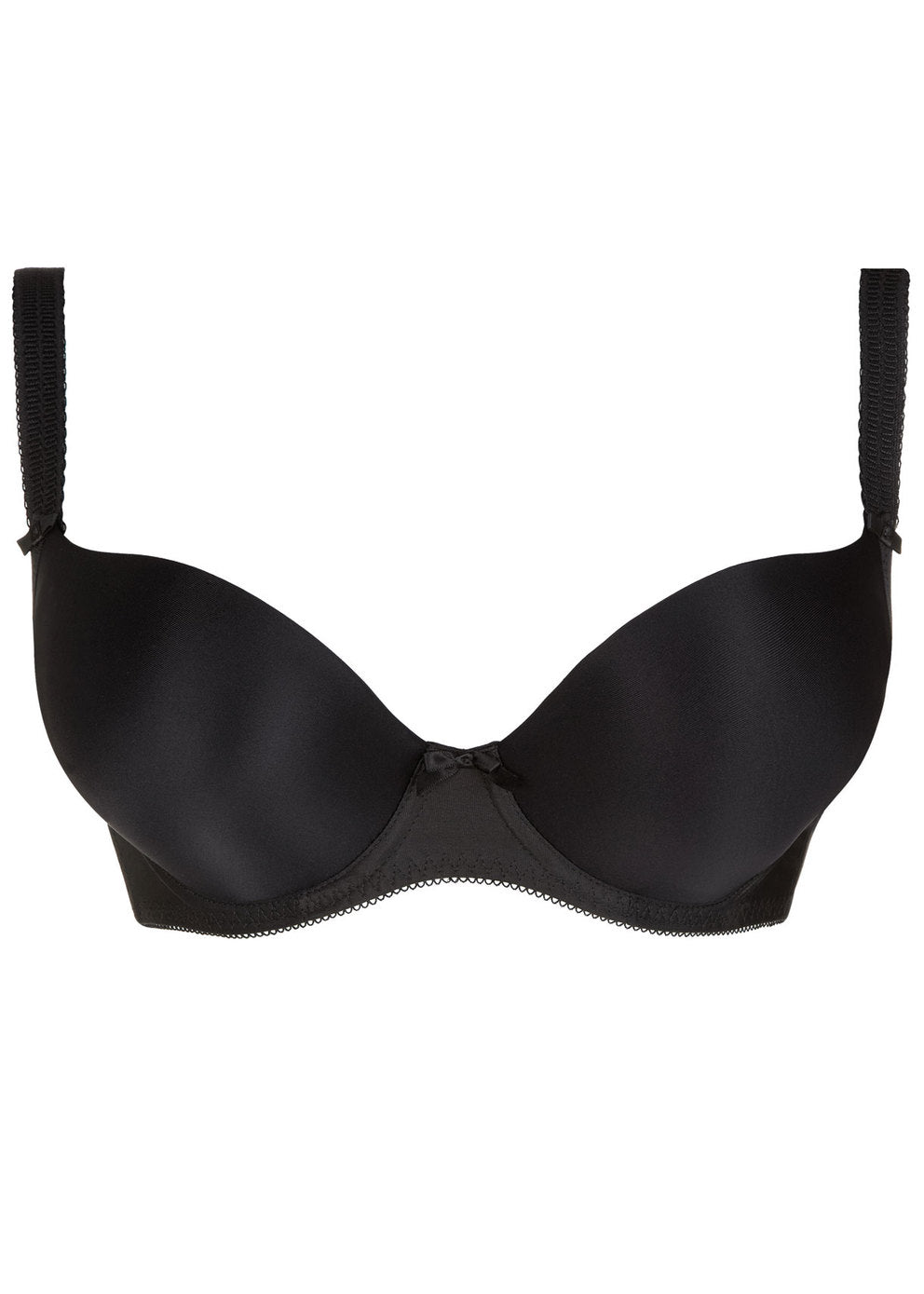 Freya Deco Molded Underwire Plunge Bra - Black