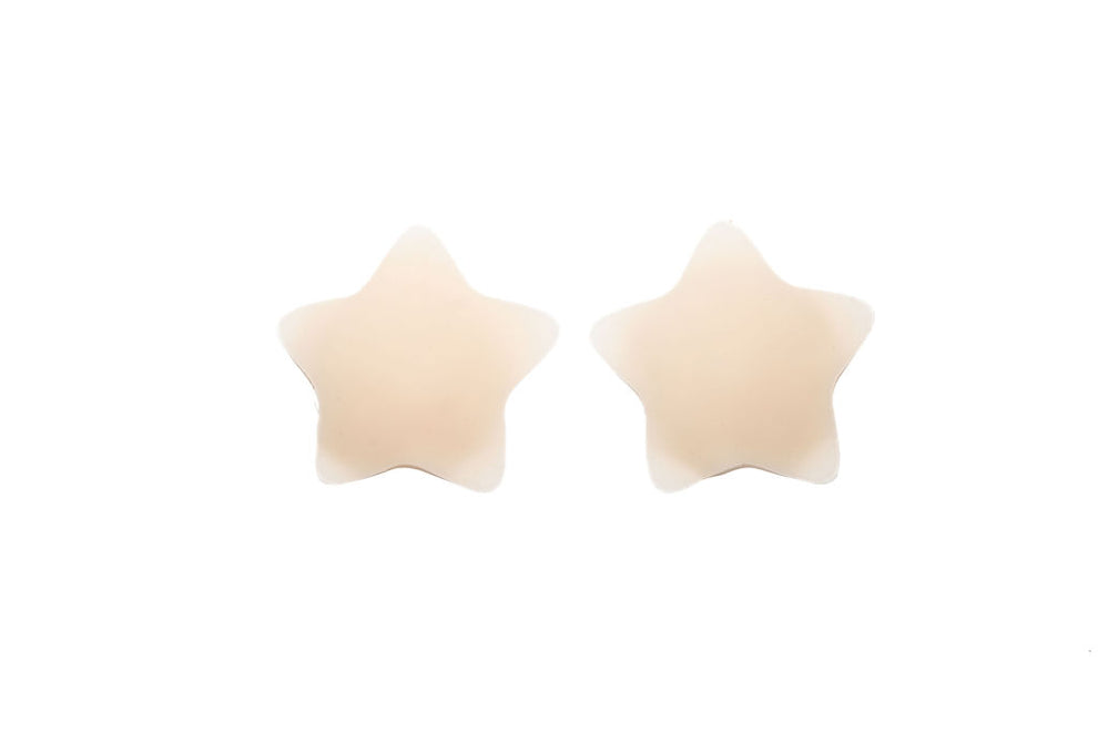 discreet silicone star nipple cover