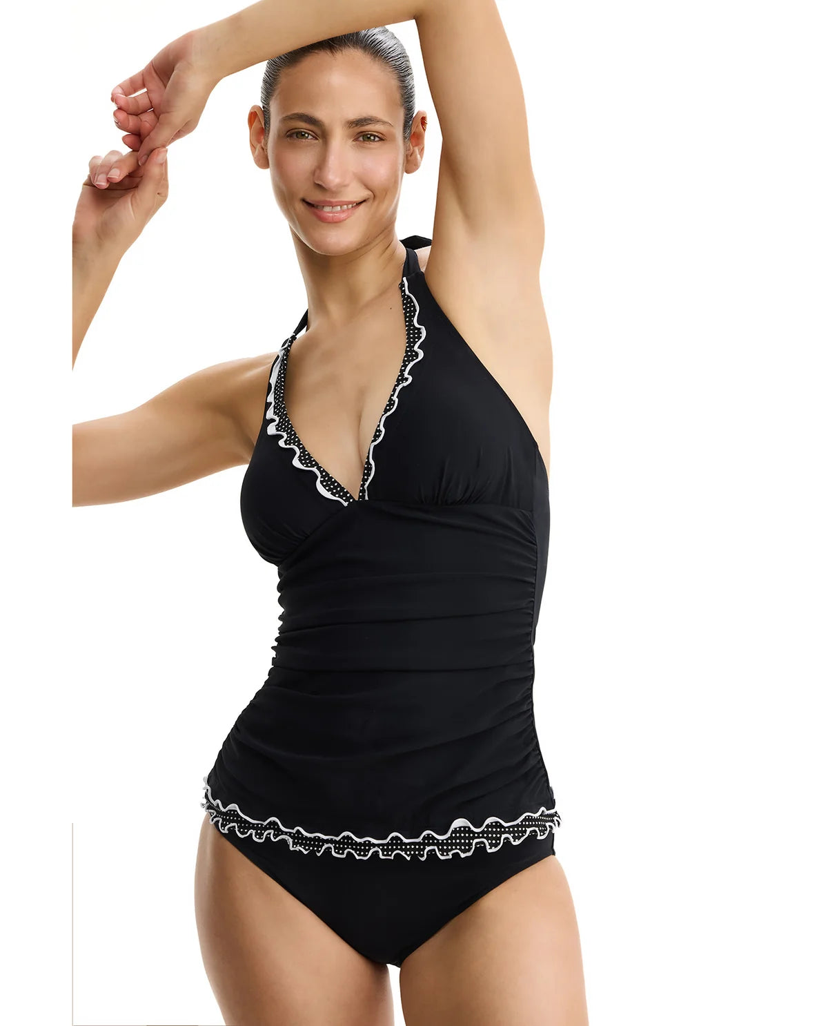 Profile by Gottex Dottie Delight Halter Tankini Top