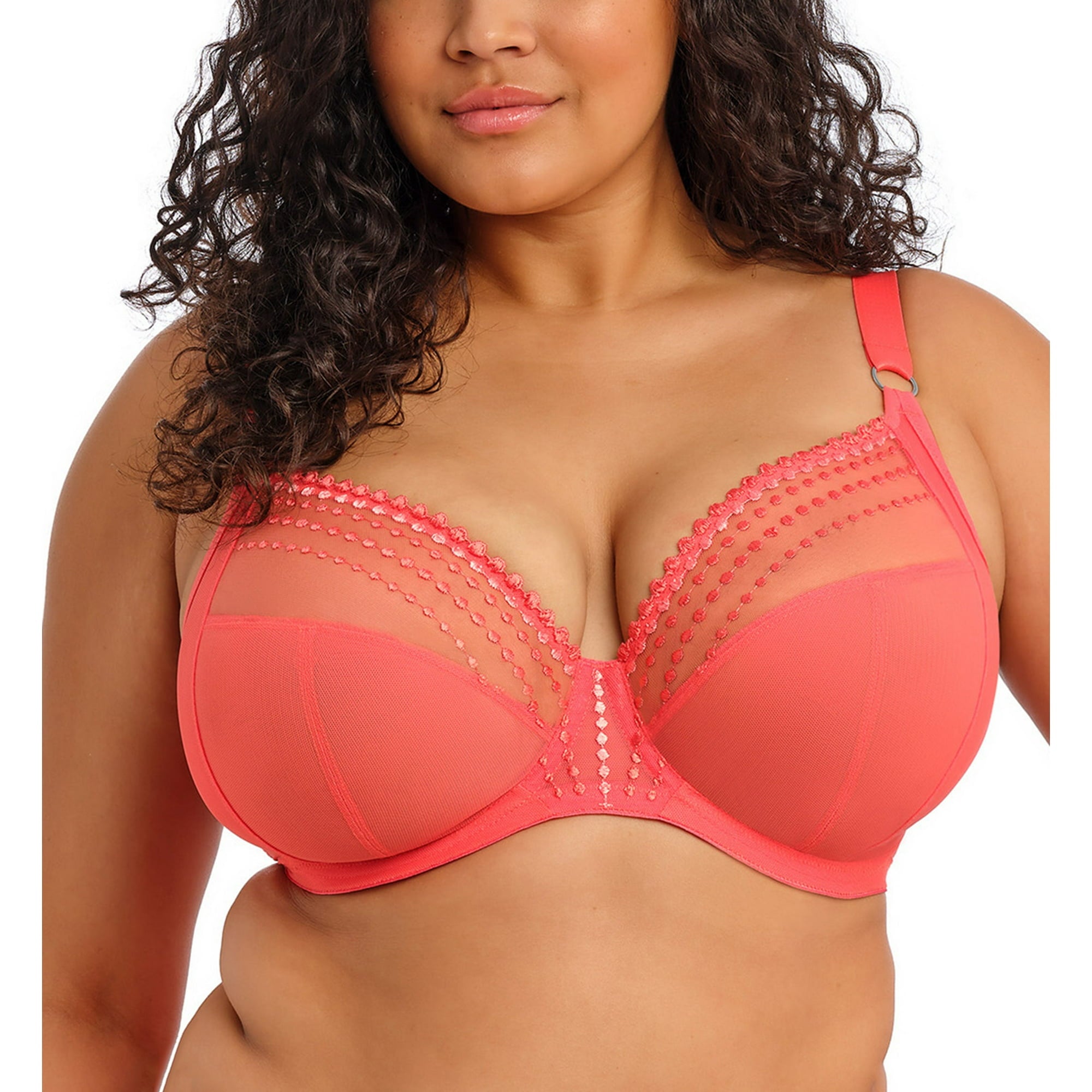 Elomi Matilda Underwire Plunge Bra - Sunset