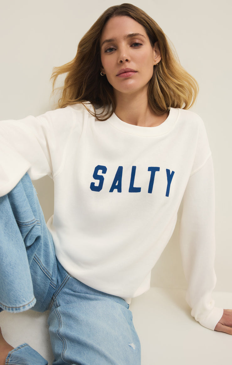 Z Supply Salty Boyfriend Sweatshirt