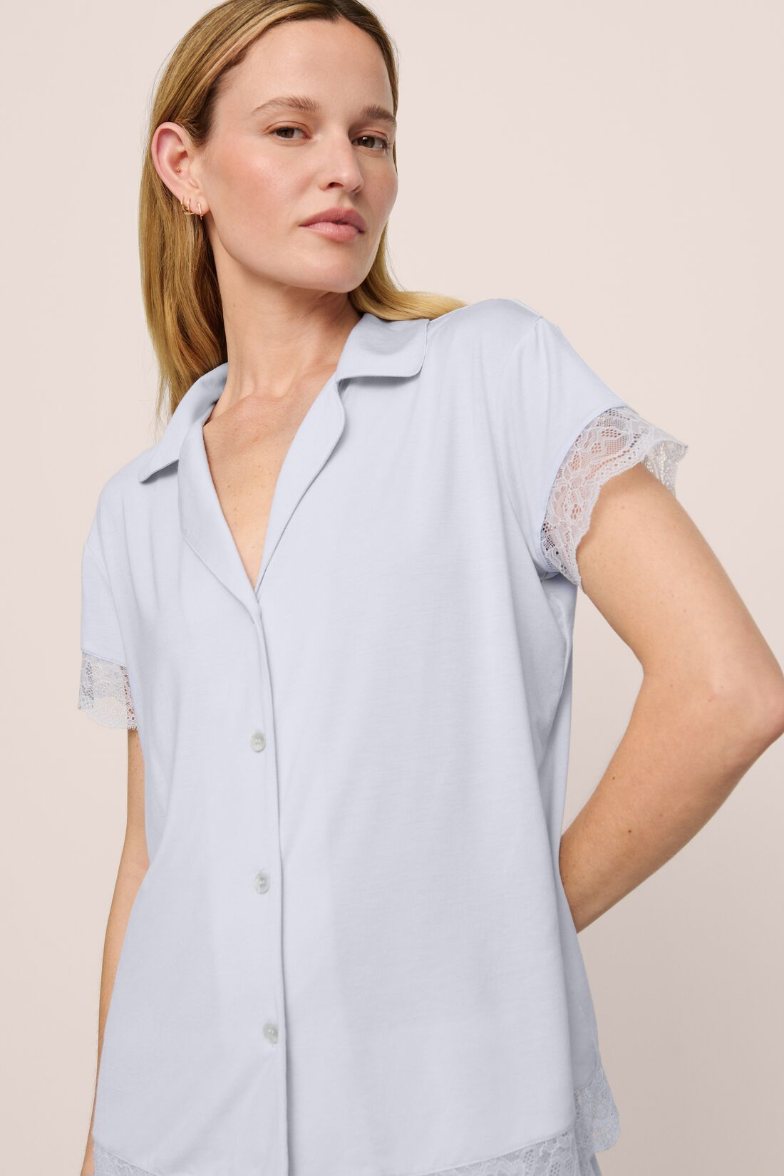 Eberjey Malou TENCEL™ Modal Shortie Short PJ Set