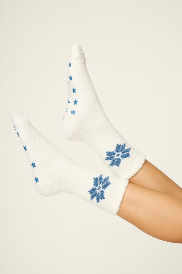 P.J. Salvage Chill Out Cozy Sock - Neutral