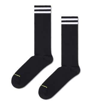 Happy Socks Solid Sneaker Thin Crew Sock