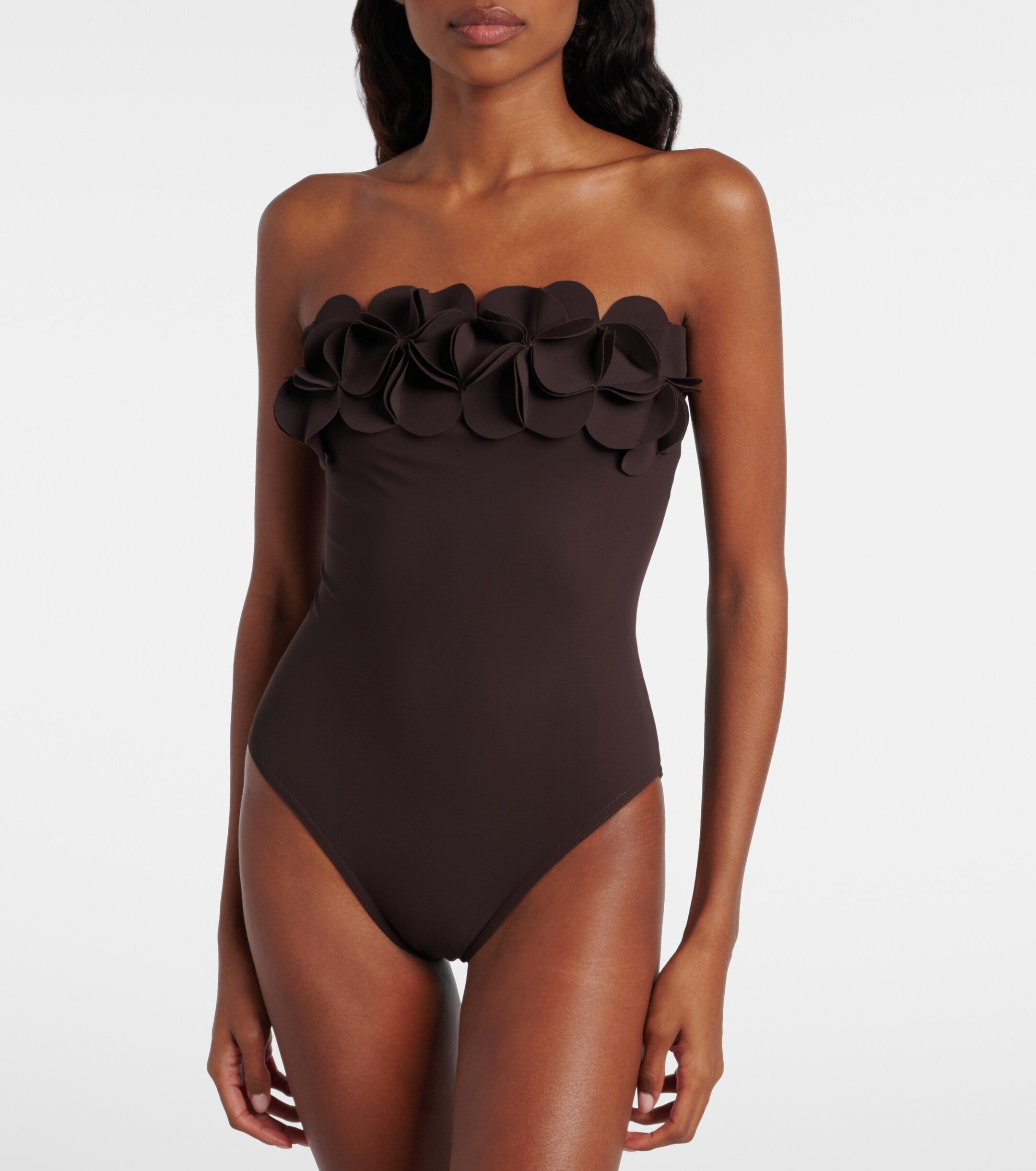 Karla Colletto Tess Bandeau with Shelf Bra