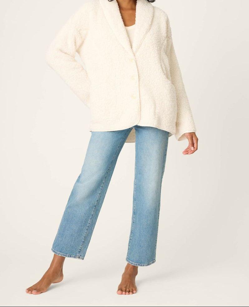 P.J. Salvage Shearling Cardigan