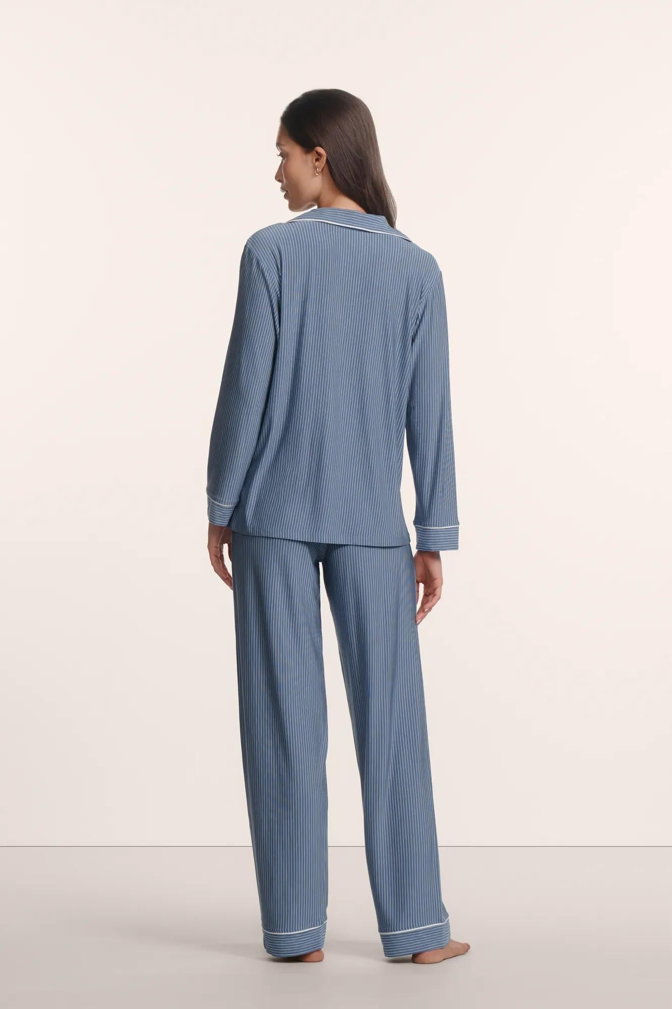 Eberjey Gisele Printed Long PJ Set