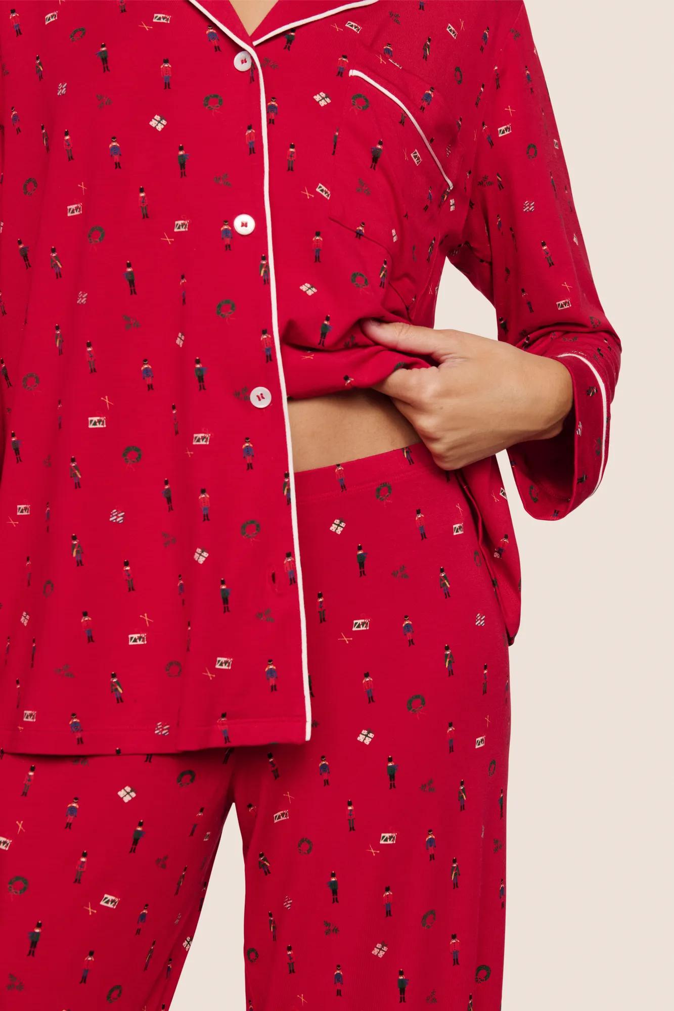Eberjey Gisele Printed Long PJ Set