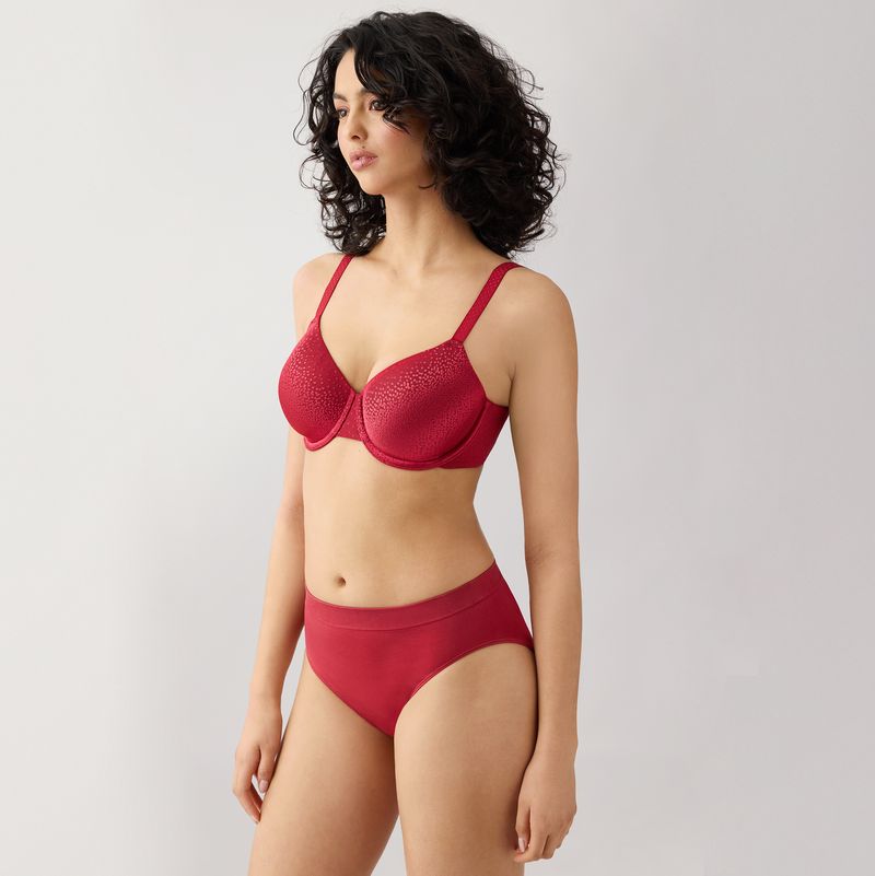 Back Appeal Underwire Bra - Regina Red(643)