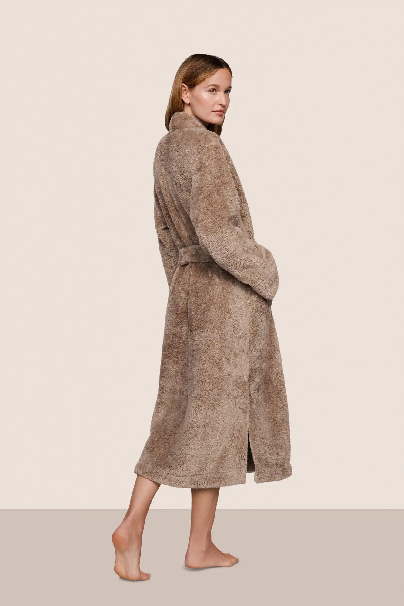 Eberjey Renew Plush Long Robe