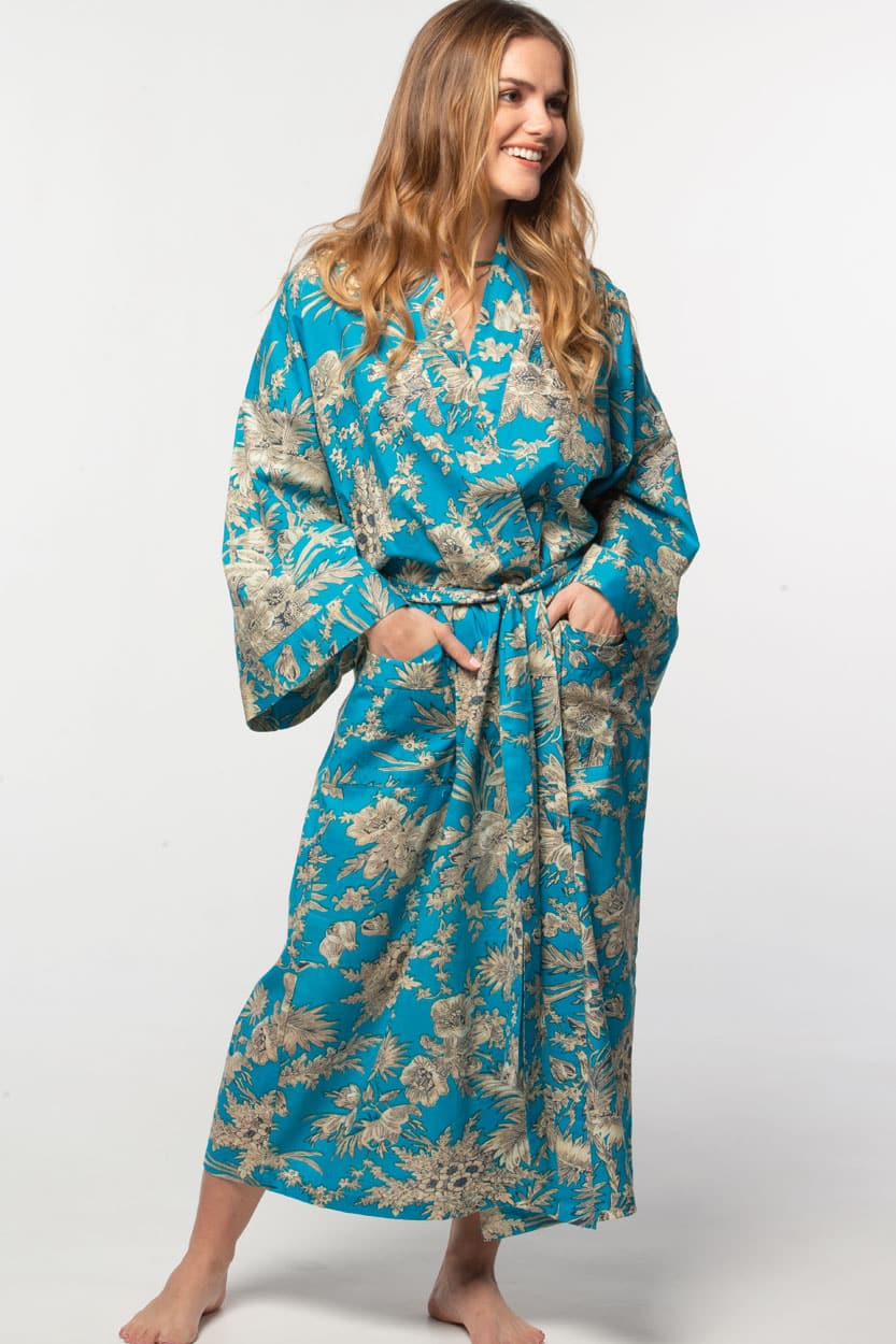 Sevya Handmade Rani Kimono Robe
