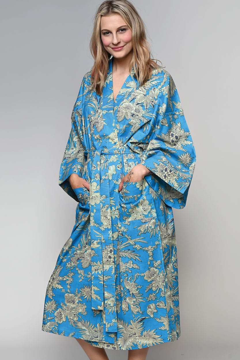 Sevya Handmade Rani Kimono Robe