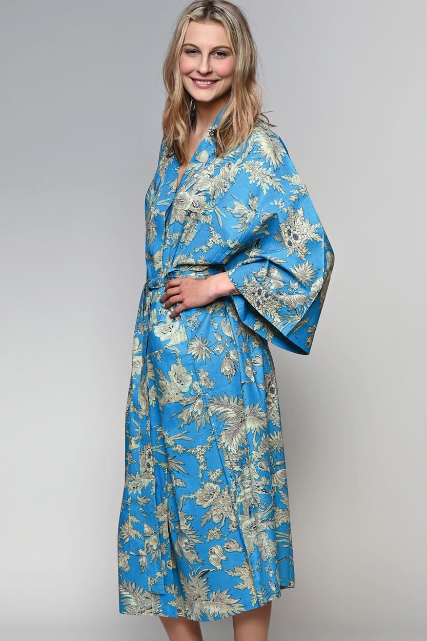 Sevya Handmade Rani Kimono Robe