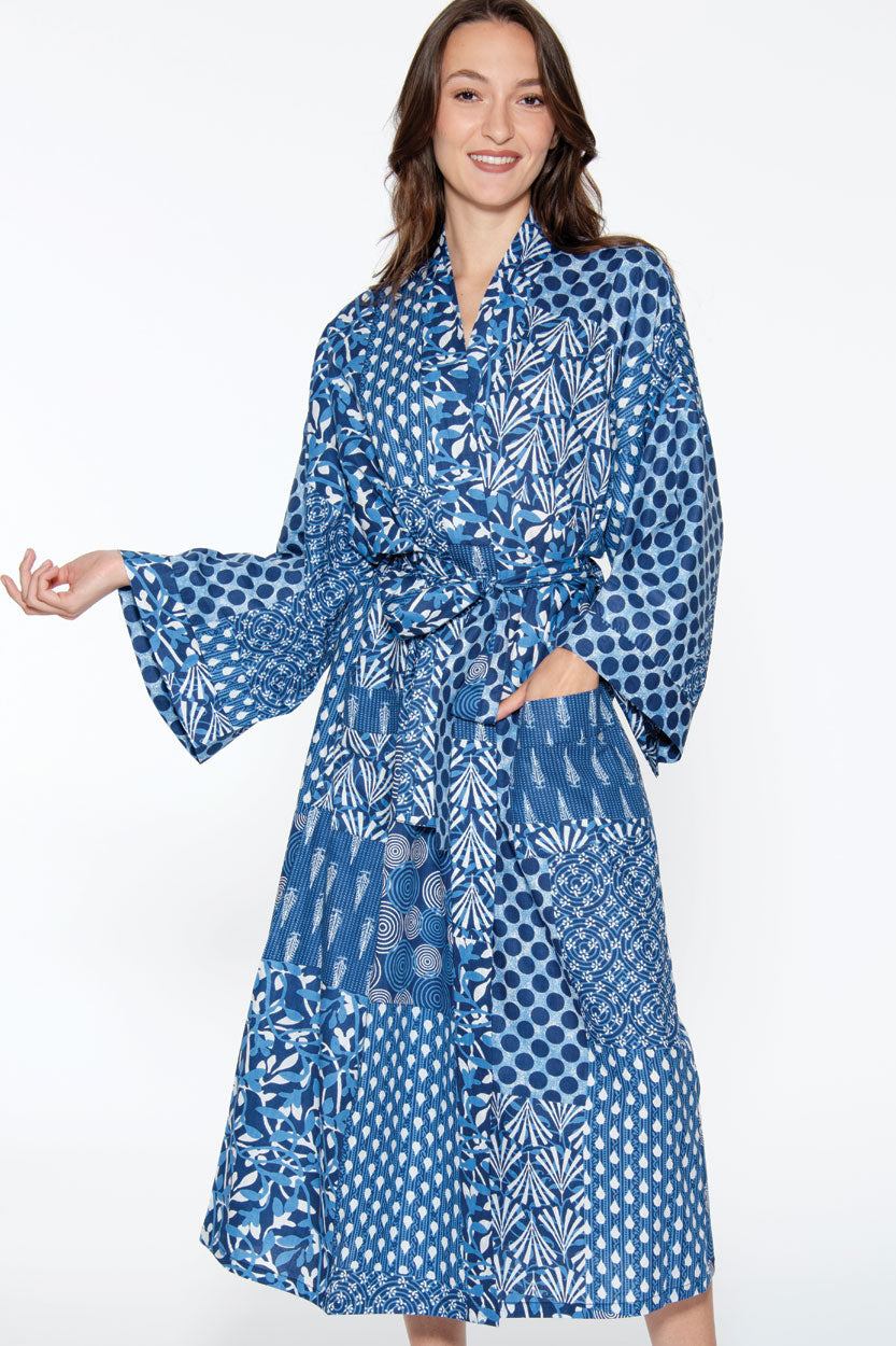 Sevya Handmade Rani Kimono Robe