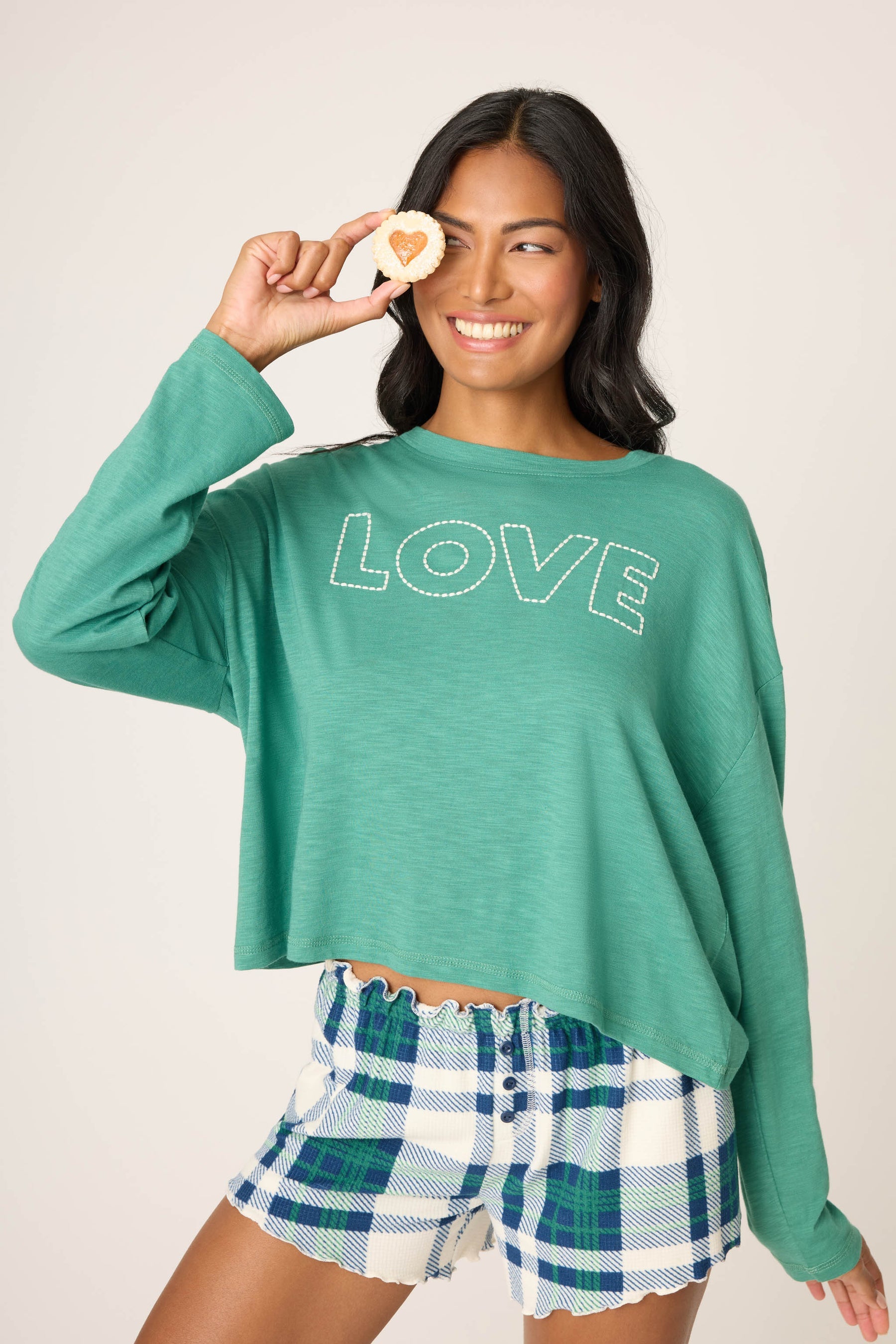 P.J. Salvage Cozy Life Shorts