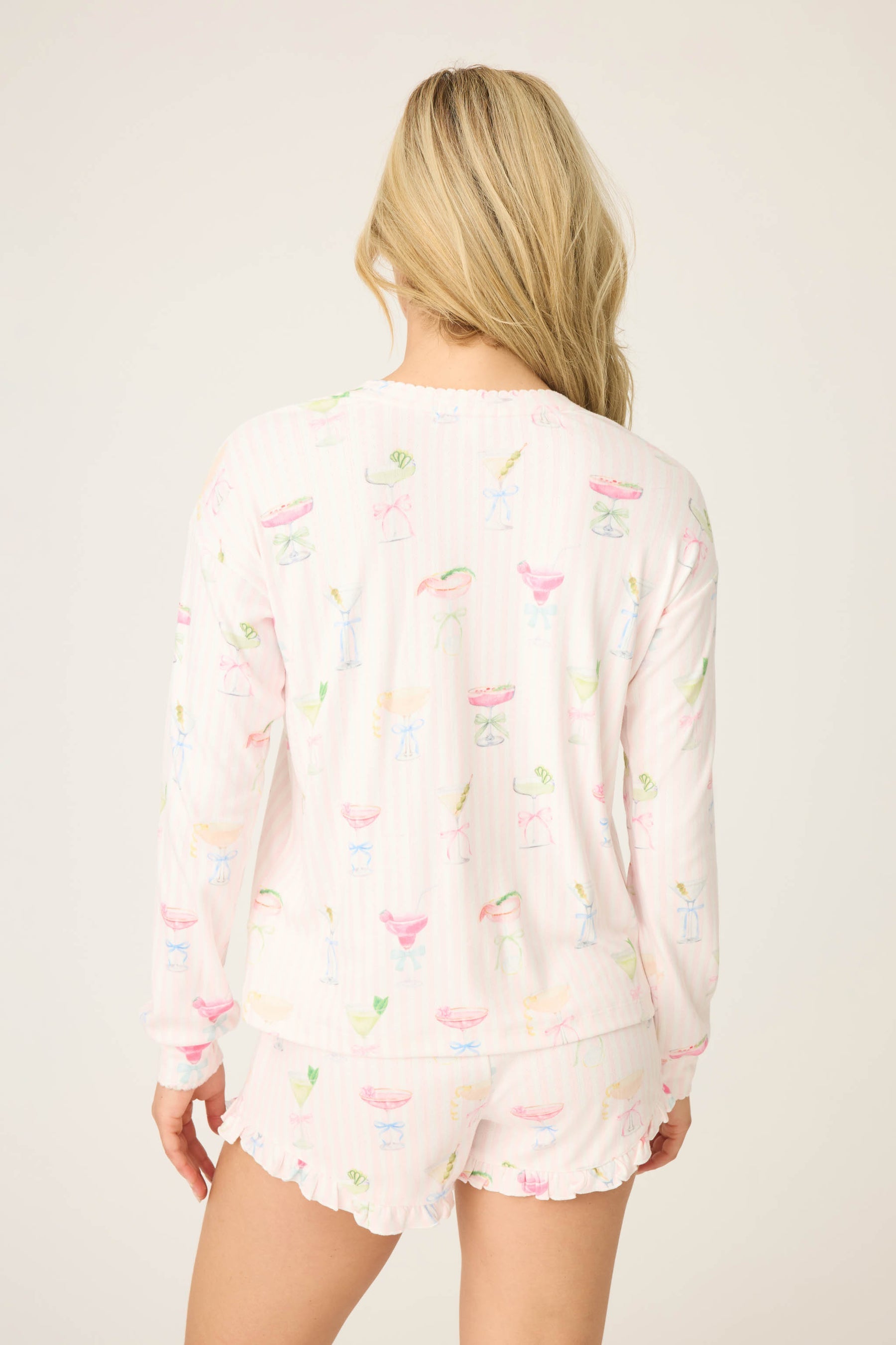 P.J. Salvage Pretty Punch Cocktail L/S Top