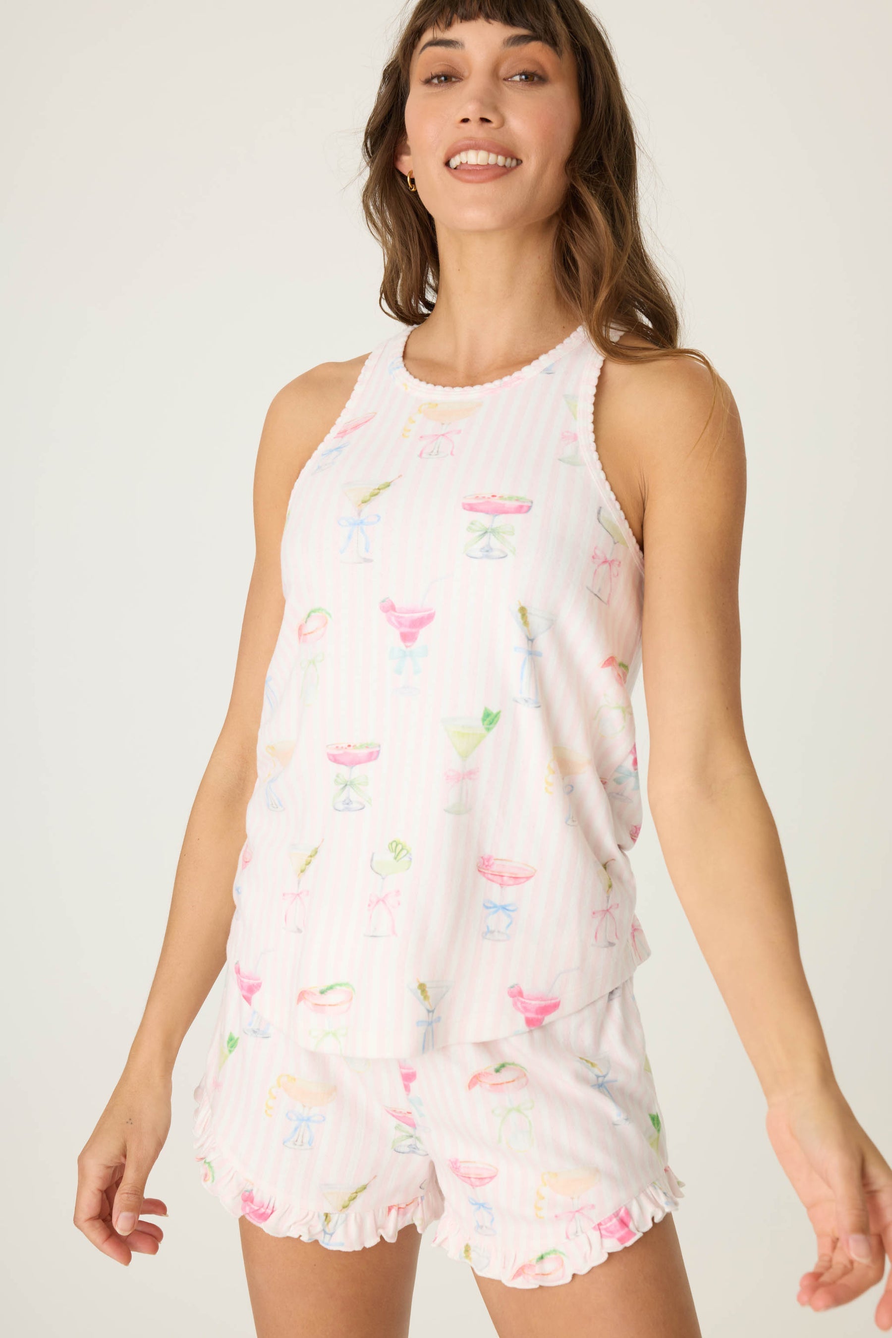 P.J. Salvage Pretty Punch Cocktail Tank Top