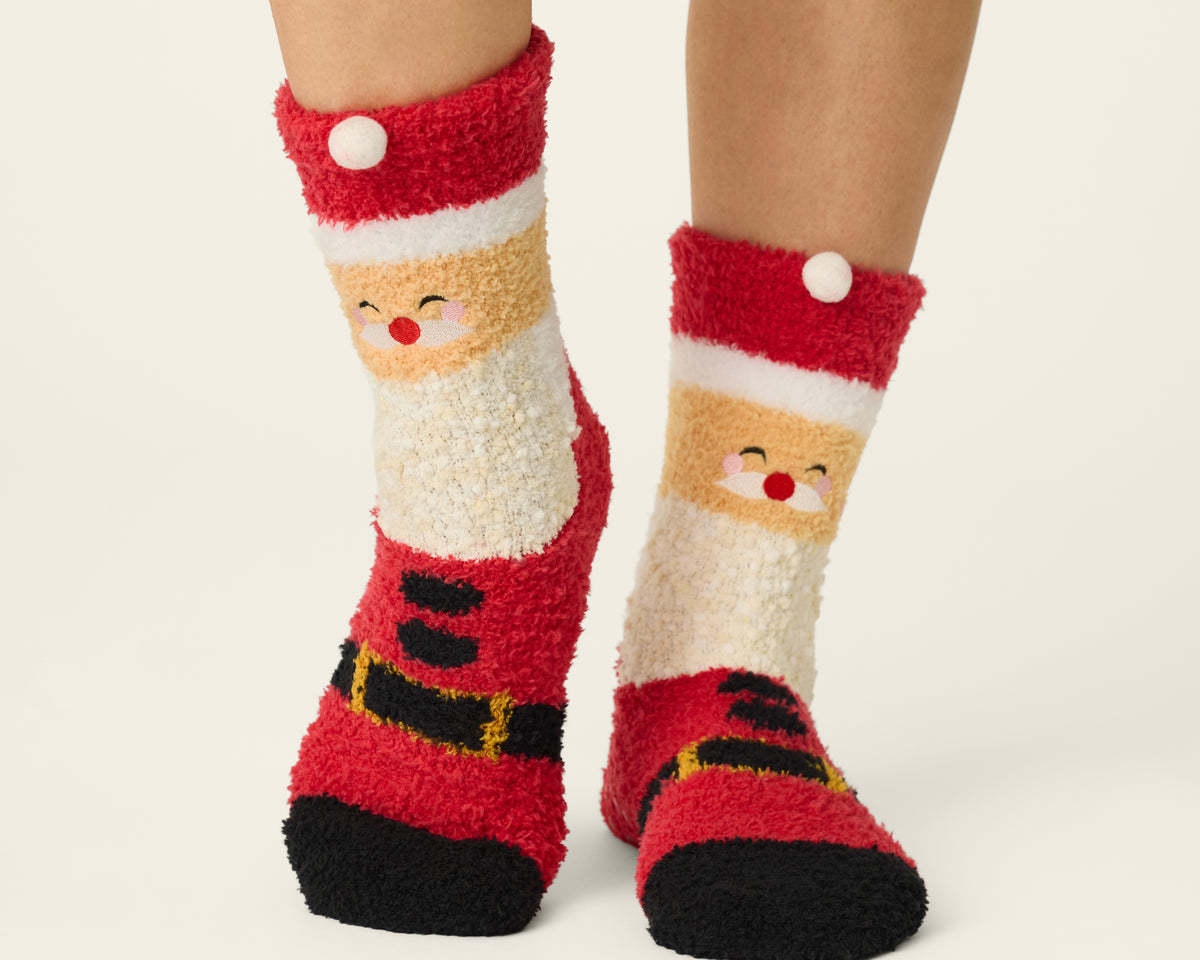 P.J. Salvage Jolly Santa Claus Sock