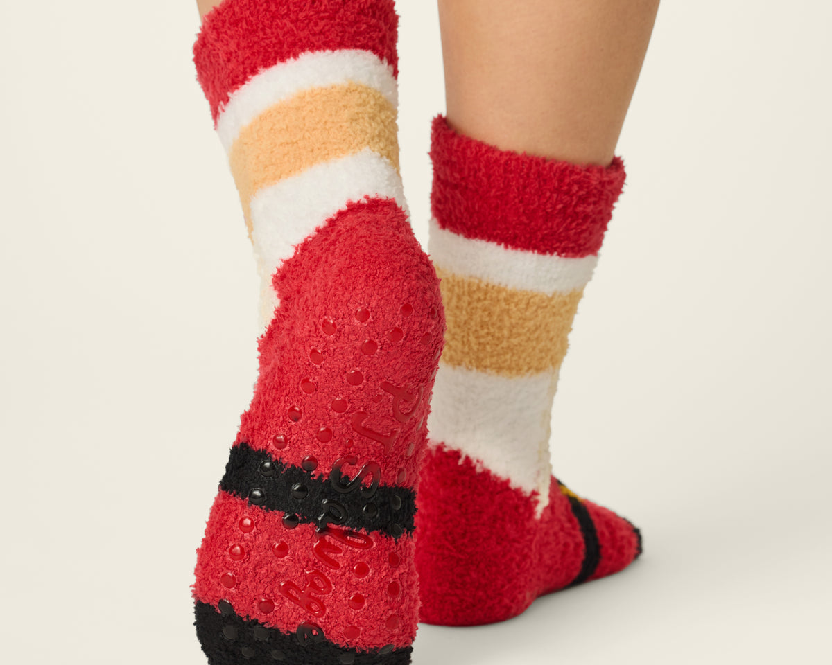 P.J. Salvage Jolly Santa Claus Sock
