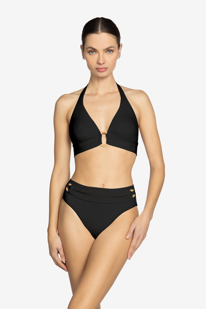 Robin Piccone Margot High Waist Bikini Bottom