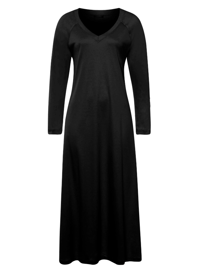 Hanro Pure Essence Long Sleeve Long Gown
