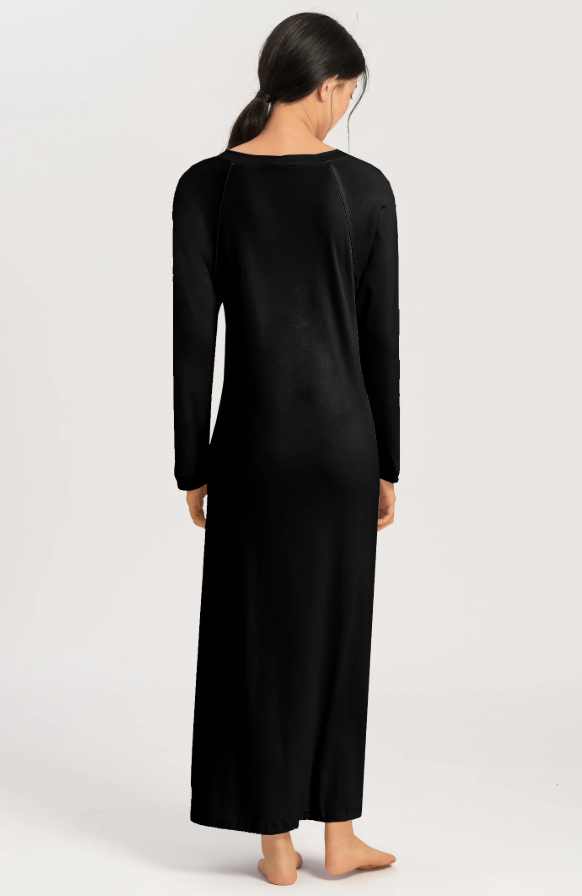 Hanro Pure Essence Long Sleeve Long Gown