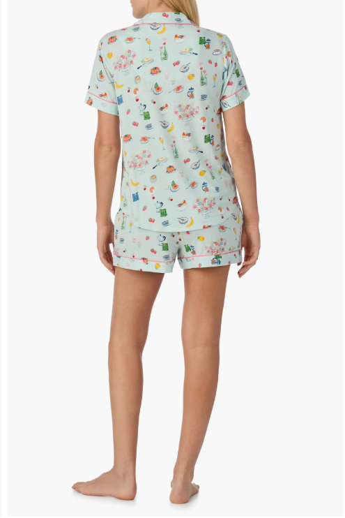 Kate Spade S/S Short PJ Set