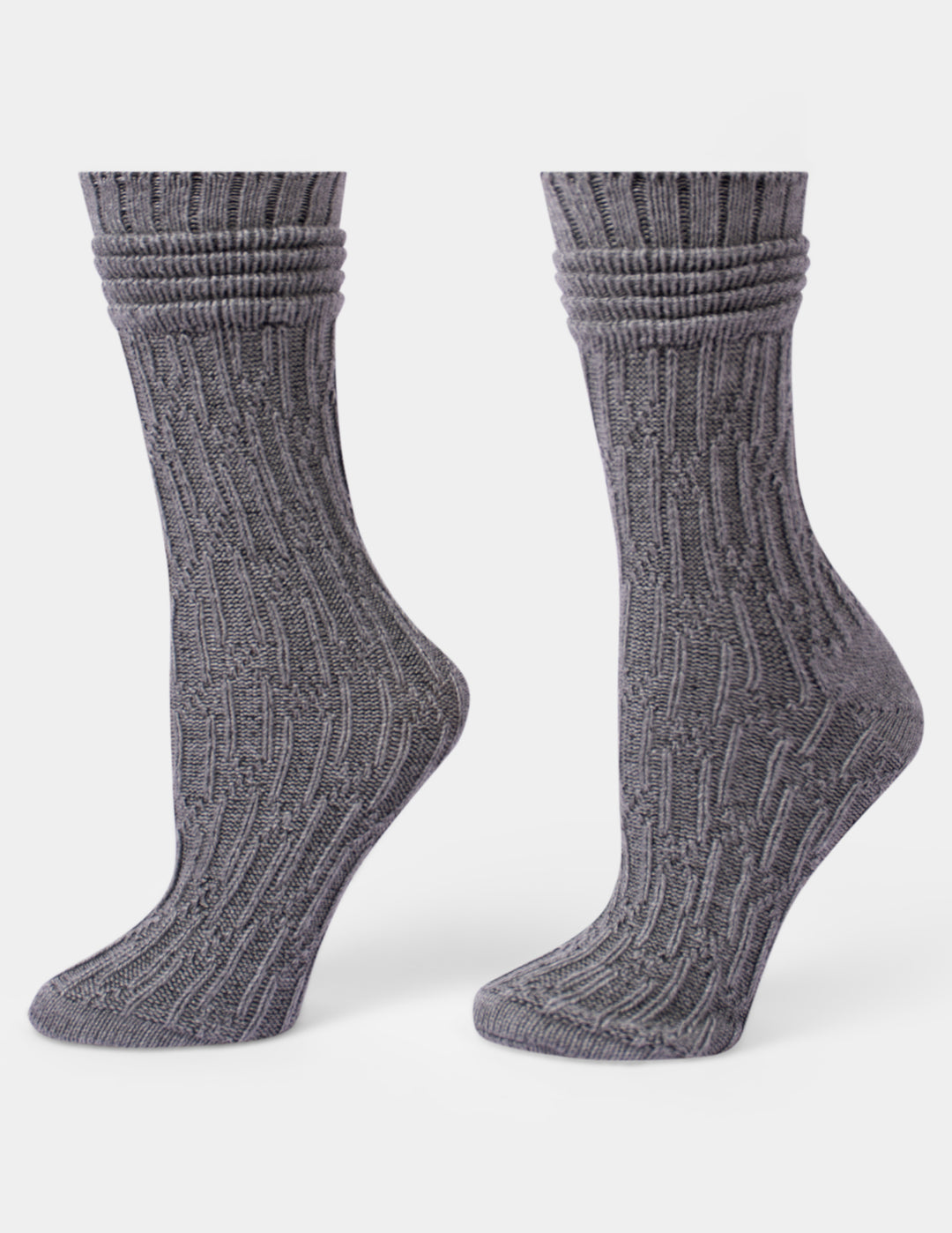 Hue Bubble Cable 2 Pack Boot Sock